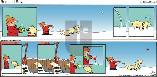 Red and Rover on Sunday January 13, 2019 Comic Strip