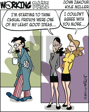 Working Daze on Friday January 6, 2006 Comic Strip