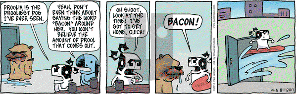 Pooch Cafe on Monday April 6, 2015 Comic Strip