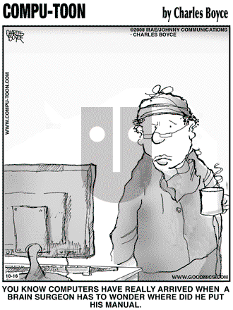 Compu-toon on Thursday October 16, 2008 Comic Strip
