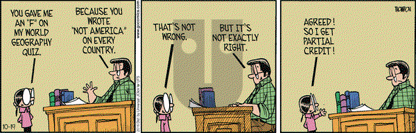 Grand Avenue on Wednesday October 19, 2016 Comic Strip