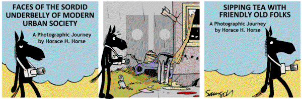 Dark Side of the Horse on Wednesday September 2, 2015 Comic Strip