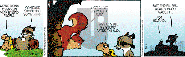 Over the Hedge on Tuesday June 14, 2016 Comic Strip