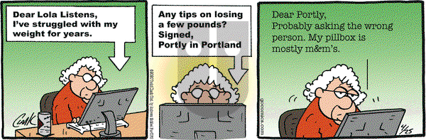 Lola on Saturday April 25, 2020 Comic Strip