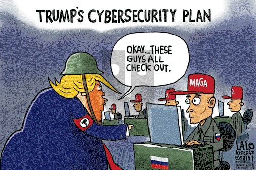 Lalo Alcaraz on Friday August 3, 2018 Comic Strip