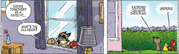 Over the Hedge on Tuesday July 1, 2014 Comic Strip