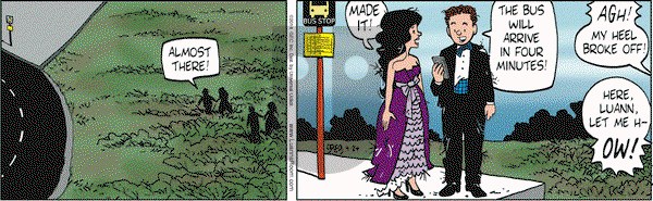 Luann on Thursday April 24, 2014 Comic Strip