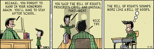 Grand Avenue on Friday May 18, 2018 Comic Strip