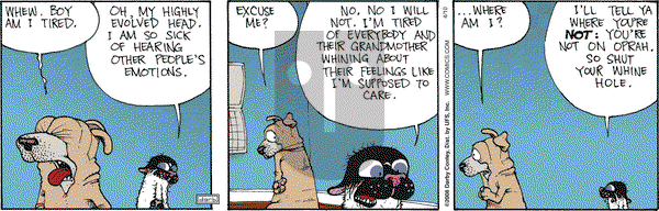 Get Fuzzy on Thursday April 10, 2008 Comic Strip