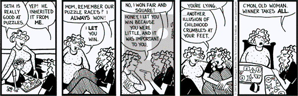 Clear Blue Water on Sunday July 24, 2005 Comic Strip