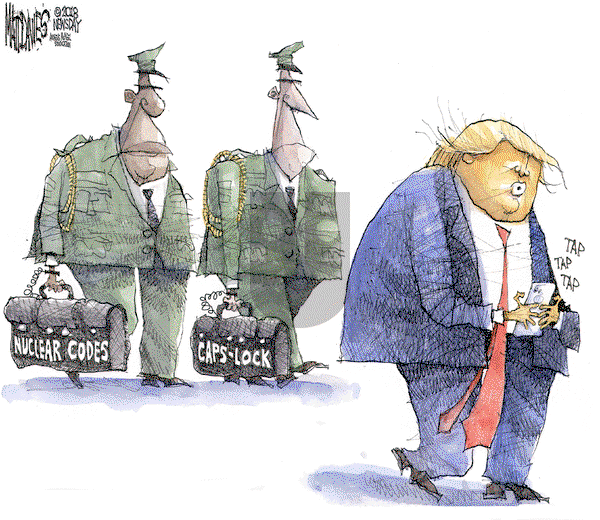 Matt Davies on Tuesday July 24, 2018 Comic Strip