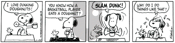 Peanuts on Monday January 25, 1982 Comic Strip