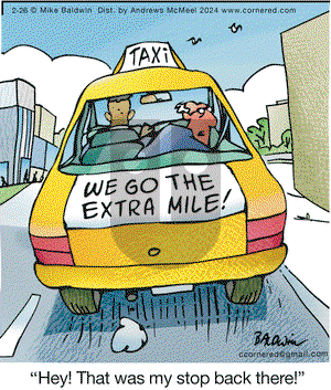 Cornered - Monday February 26, 2024 Comic Strip
