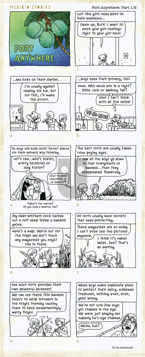 Mexikid Stories on Thursday February 16, 2023 Comic Strip