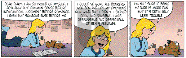 Luann on Friday February 16, 2007 Comic Strip