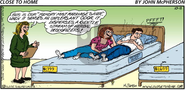 Close to Home - Sunday October 18, 2020 Comic Strip