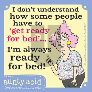 Aunty Acid on Wednesday January 17, 2018 Comic Strip