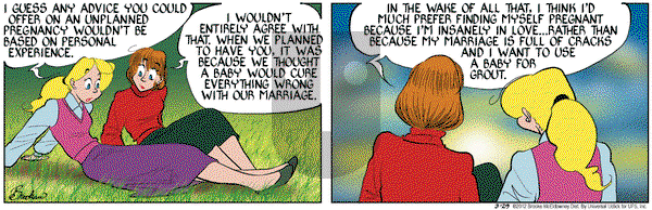 9 Chickweed Lane on Thursday March 29, 2012 Comic Strip