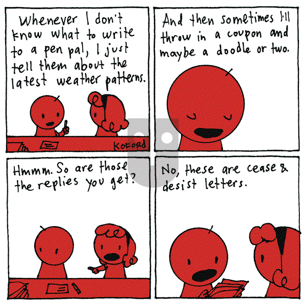 Haircut Practice on Monday January 29, 2024 Comic Strip