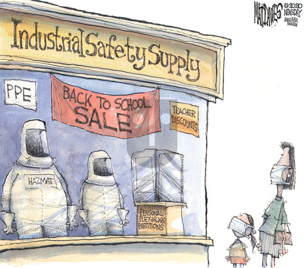 Matt Davies on Friday July 17, 2020 Comic Strip