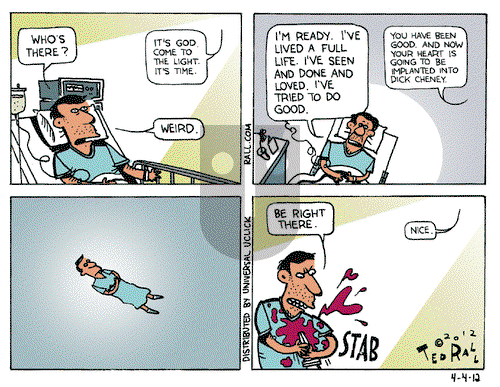 Ted Rall - Wednesday April 4, 2012 Comic Strip