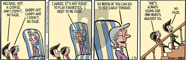 Grand Avenue on Monday February 15, 2010 Comic Strip
