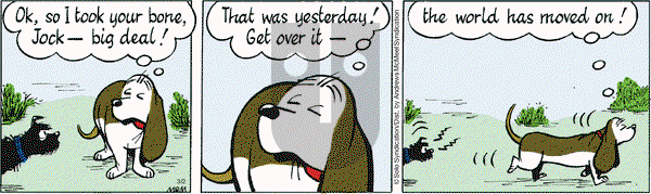 Fred Basset on Friday March 2, 2018 Comic Strip