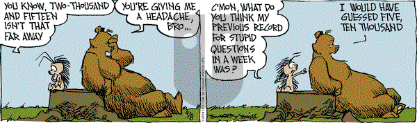 The Grizzwells on Monday September 8, 2014 Comic Strip