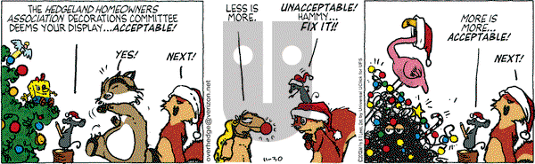 Over the Hedge on Saturday November 30, 2013 Comic Strip