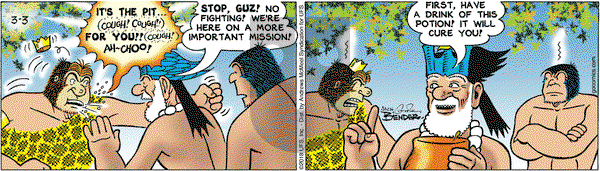 Alley Oop on Saturday March 3, 2018 Comic Strip