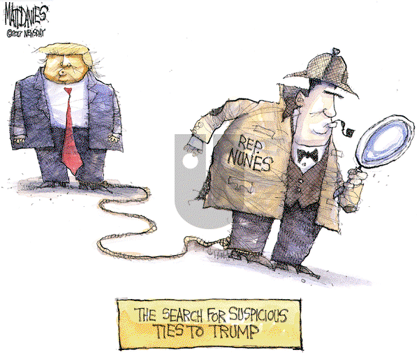Matt Davies on Wednesday March 29, 2017 Comic Strip