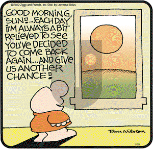 Ziggy on Monday January 30, 2012 Comic Strip