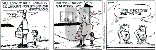 Grand Avenue on Tuesday October 1, 2002 Comic Strip