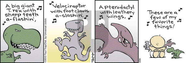Thatababy - Monday March 26, 2012 Comic Strip