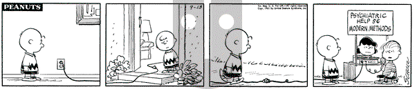 Peanuts on Wednesday September 13, 1961 Comic Strip