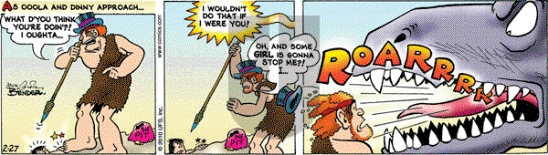 Alley Oop on Saturday February 27, 2010 Comic Strip