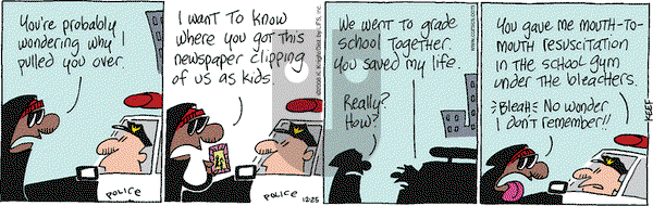 The Knight Life on Thursday December 25, 2008 Comic Strip