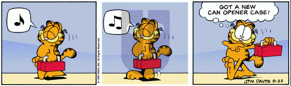 Garfield on Saturday May 22, 1999 Comic Strip