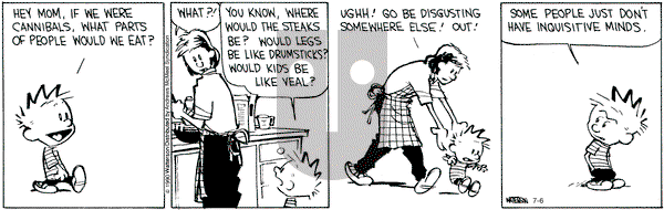 Calvin and Hobbes - Monday July 6, 2020 Comic Strip
