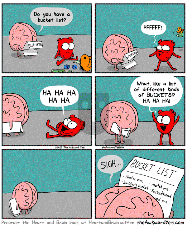 The Awkward Yeti on Wednesday December 2, 2015 Comic Strip