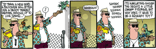 Monty on Tuesday September 6, 2011 Comic Strip