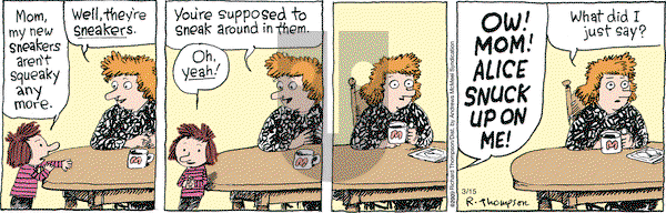 Cul de Sac on Friday March 15, 2019 Comic Strip