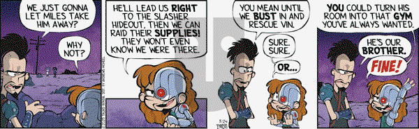 Crabgrass on Monday March 24, 2025 Comic Strip