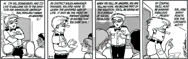 Doonesbury on Monday May 11, 1987 Comic Strip
