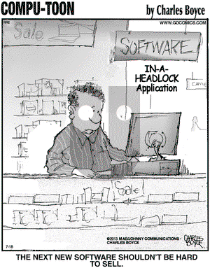 Compu-toon on Thursday July 18, 2013 Comic Strip