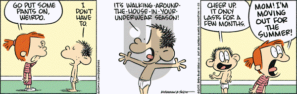 Baby Blues on Tuesday April 22, 2025 Comic Strip