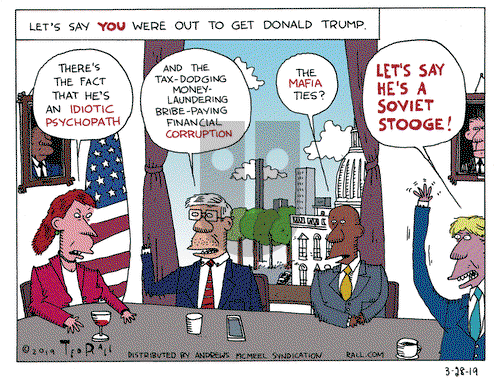 Ted Rall on Thursday March 28, 2019 Comic Strip