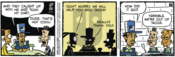 La Cucaracha on Thursday August 19, 2021 Comic Strip