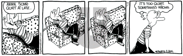 The Buckets on Saturday July 12, 2003 Comic Strip