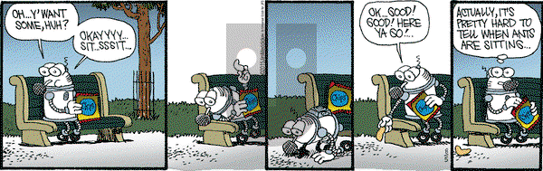 Monty on Wednesday August 5, 2015 Comic Strip